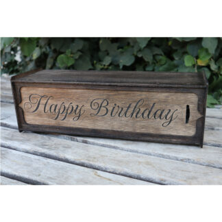 happy birthday wine box