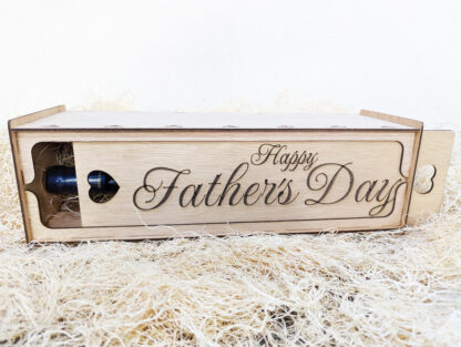 Happy Fathers Day Wine bottle box